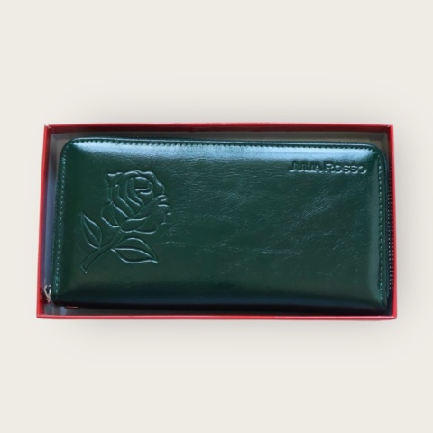 Skórzany portfel damski Julia Rosso