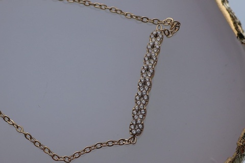 Bransoletka ze stali nierdzewnej Bluberry z cyrkoniami